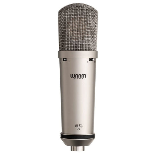 Warm Audio WA - 87JR Large Diaphram Transformerless FET Condenser Mic (Nickel) (WAR-WA87JRN) - Gsus4
