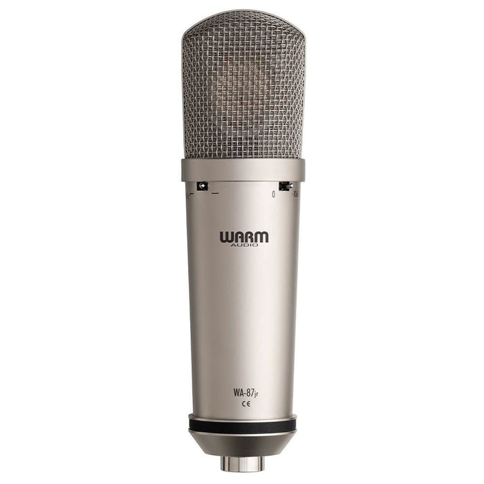 Warm Audio WA - 87JR Large Diaphram Transformerless FET Condenser Mic (Nickel) (WAR-WA87JRN) - Gsus4