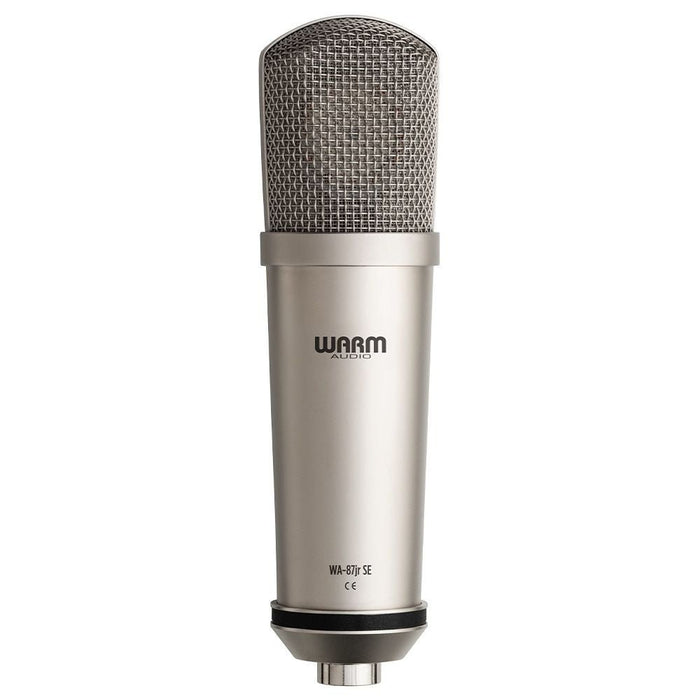 Warm Audio WA - 87JR SE Large Diaphram Cardioid Condenser Microphone (Nickel) (WAR-WA87JRSEN) - Gsus4