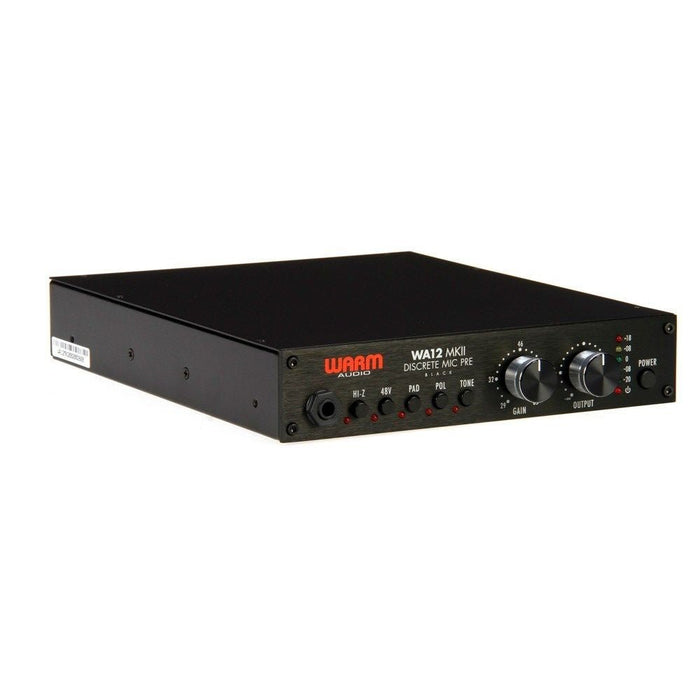 Warm Audio WA12 MKII Discrete Mic Pre (Black) (WAR-WA12MK2B) - Gsus4
