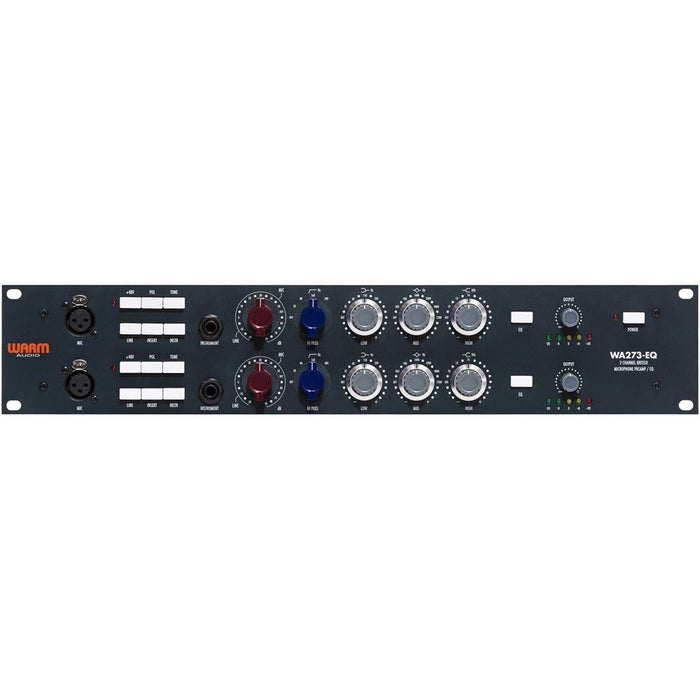 Warm Audio WA273 - EQ Dual Channel British Mic Pre & EQ (Neve 1073 Clone) (WAR-WA273EQ) - Gsus4