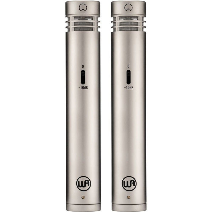 Warm Audio WA84 Small Diaphragm Condenser Mics (Nickel - Stereo Pair) (WAR-WA84NPAIR) - Gsus4