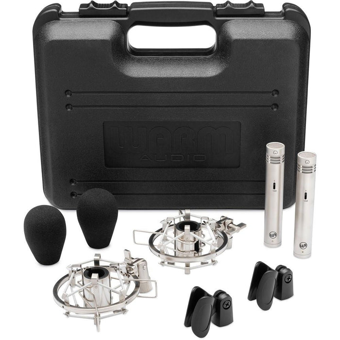 Warm Audio WA84 Small Diaphragm Condenser Mics (Nickel - Stereo Pair) (WAR-WA84NPAIR) - Gsus4