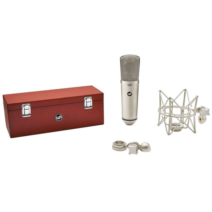 Warm Audio WA87 R2 Condenser Microphone (Nickel) (WAR-WA87R2) - Gsus4