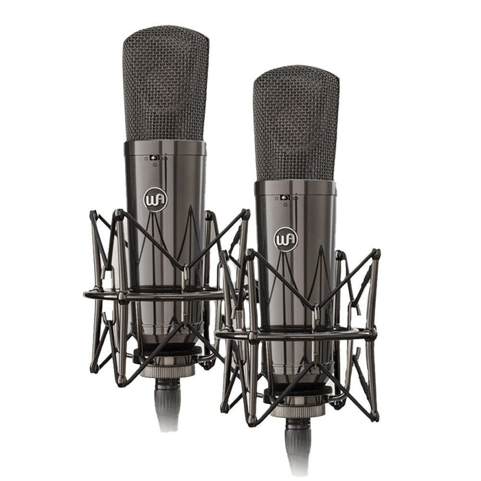 Warm Audio WA87 R2 TS Stereo Pair Condsensor Microphone (Titanium) (WAR-WA87 R2TS) - Gsus4