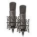 Warm Audio WA87 R2 TS Stereo Pair Condsensor Microphone (Titanium) (WAR-WA87 R2TS) - Gsus4