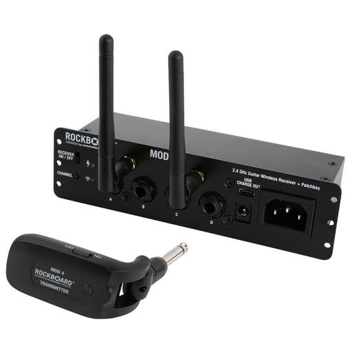 Warwick | Rockboard | MOD 4 | Wireless Guitar System | w/ U2 Transmitter (WR - MODULE4 - W - U2) - Gsus4