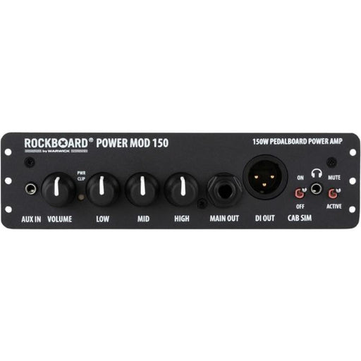 Warwick | Rockboard | Power MOD 150 | Class D Power Amp Module For Pedalboards | w/ DI, Cab Sim & Headphone Output (WR-MOD150-POW) - Gsus4