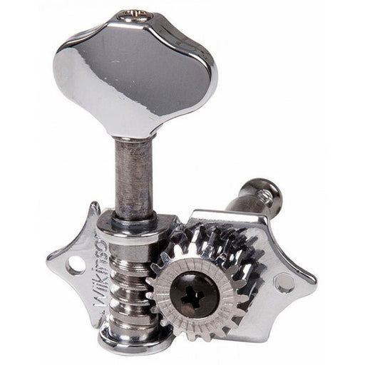 Wilkinson Acoustic Traditional Open-Gear Tuning Machines in Chrome Finish (3+3) (WJ28N) - Gsus4