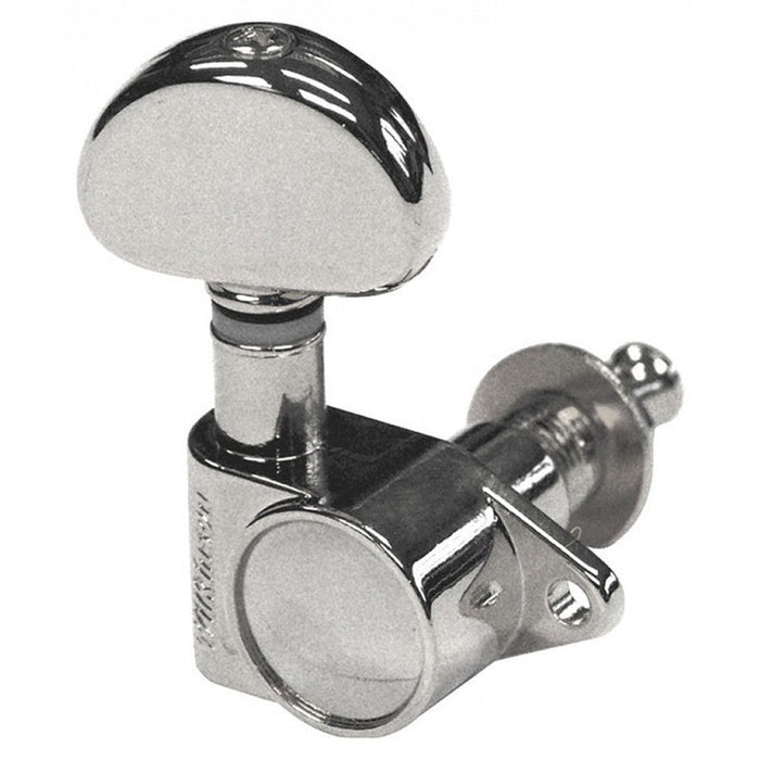 Wilkinson Acoustic/Electric Guitar Tuning Machines in Chrome Finish (3+3) (WJ303CR) - Gsus4