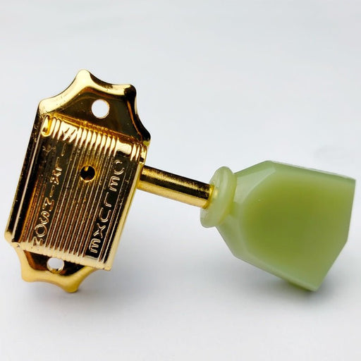 Wilkinson Deluxe Acoustic/Electric Kluson Style Tuning Machines in Gold Finish (3+3) (WJ44GD) - Gsus4