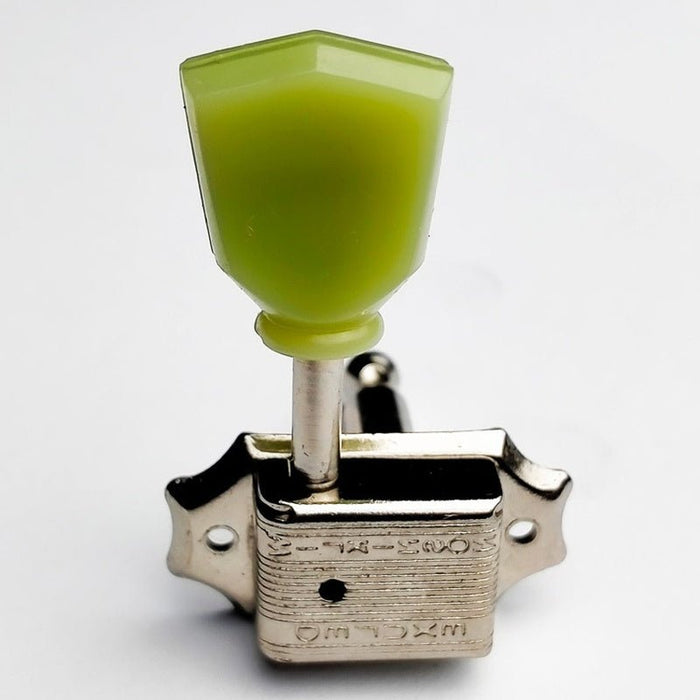 Wilkinson Deluxe Acoustic/Electric Kluson Style Tuning Machines in Nickel Finish (3+3) (WJ44NI) - Gsus4