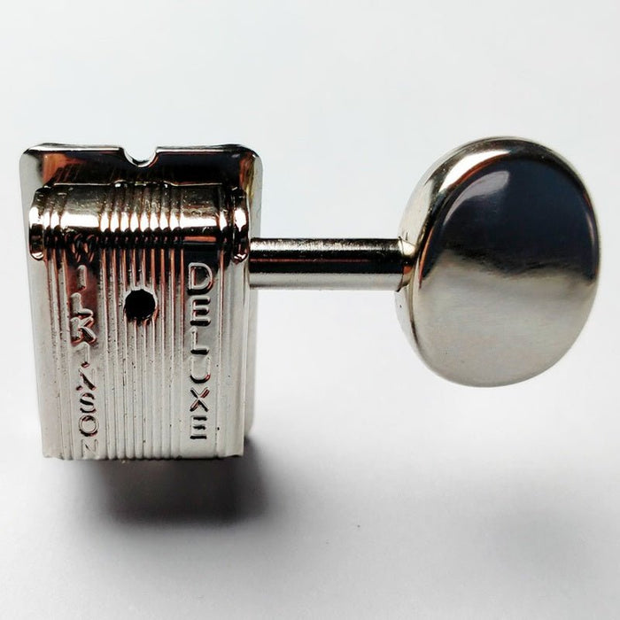 Wilkinson Deluxe Acoustic/Electric Kluson Style Tuning Machines in Nickel Finish (6-inline) (WJ55NI) - Gsus4