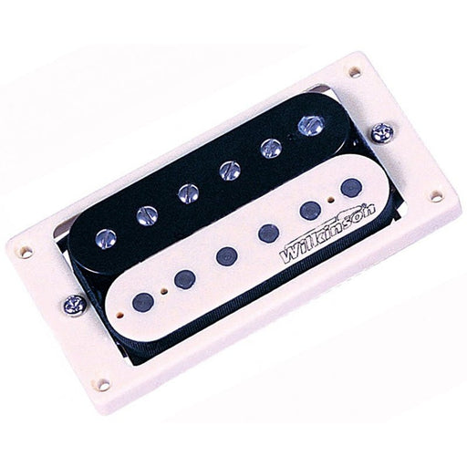 Wilkinson Zebra Double Coil Pickup in Black/White- Neck (WVHZN) - Gsus4