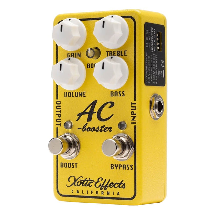 Xotic | AC Booster V2 | Overdrive & Boost Pedal | w/ DIP Control (XOTIC - AC - 2) - Gsus4