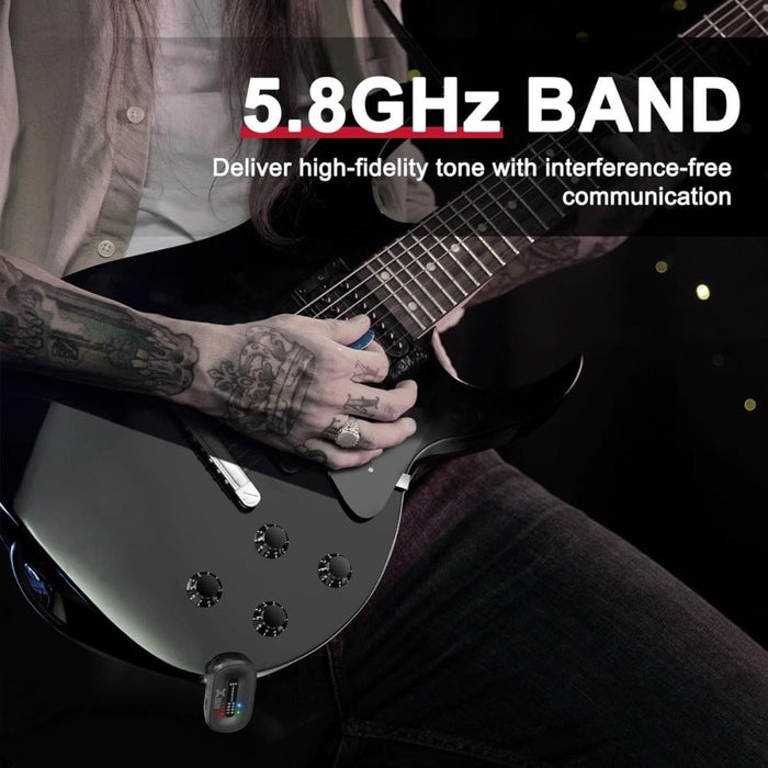 Xvive A58 Guitar Wireless System & BCA58 5,000mAh Charging Case Kit (AC58) (352631) - Gsus4