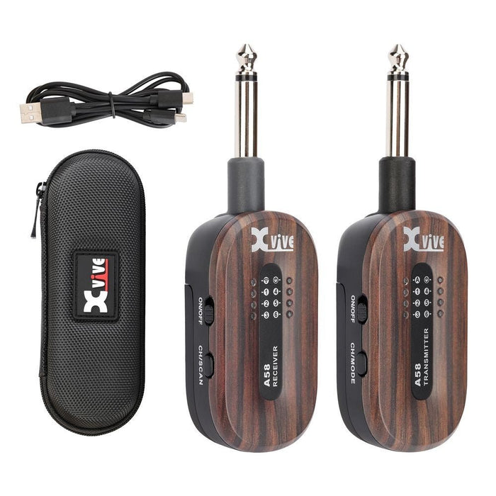 Xvive A58 Guitar Wireless System (Rosewood) (352627) - Gsus4