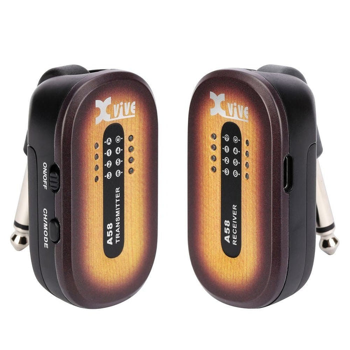 Xvive A58 Guitar Wireless System (Sunburst) (352626) - Gsus4