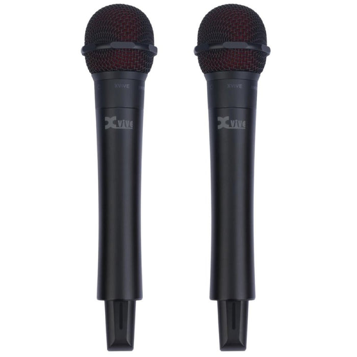 Xvive M5D Dual Handheld Wireless Mic System (5.8GHZ) (352641) - Gsus4