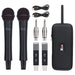 Xvive M5D Dual Handheld Wireless Mic System (5.8GHZ) (352641) - Gsus4