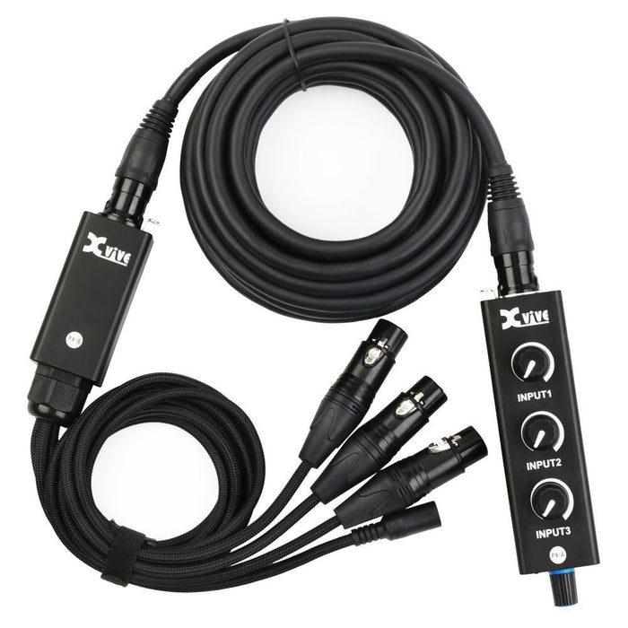 Xvive PX Portable 3Ch Mixer / Headphone Amplifier Complete System (352601) - Gsus4