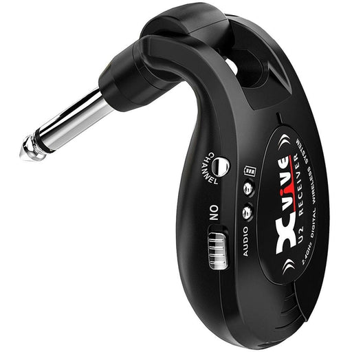 Xvive U2 2.4Ghz Digital Wireless Instrument Receiver Only (Black) (352339) - Gsus4