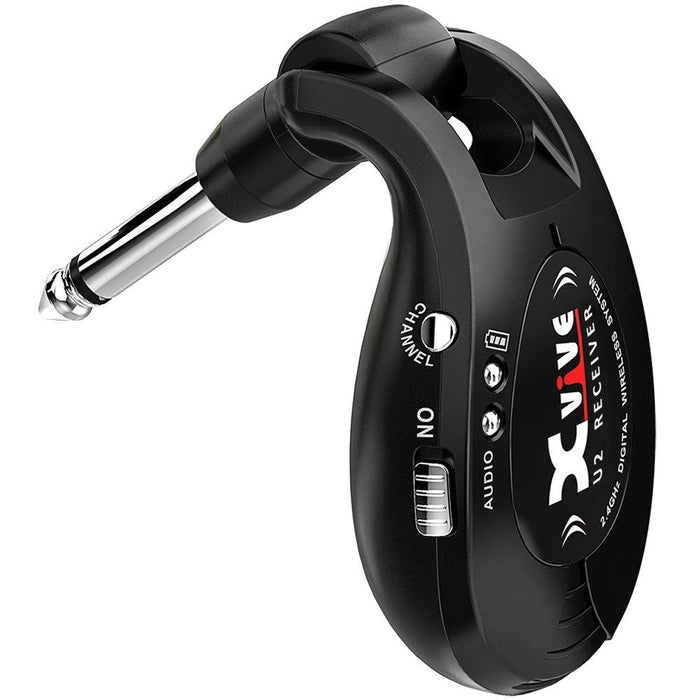 Xvive U2 2.4Ghz Digital Wireless Instrument Receiver Only (Black) (352339) - Gsus4