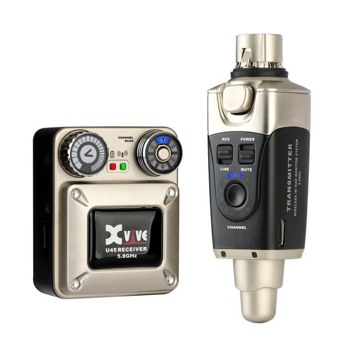 Xvive U45 Wireless In Ear Monitoring System 5.8GHz (352620) - Gsus4