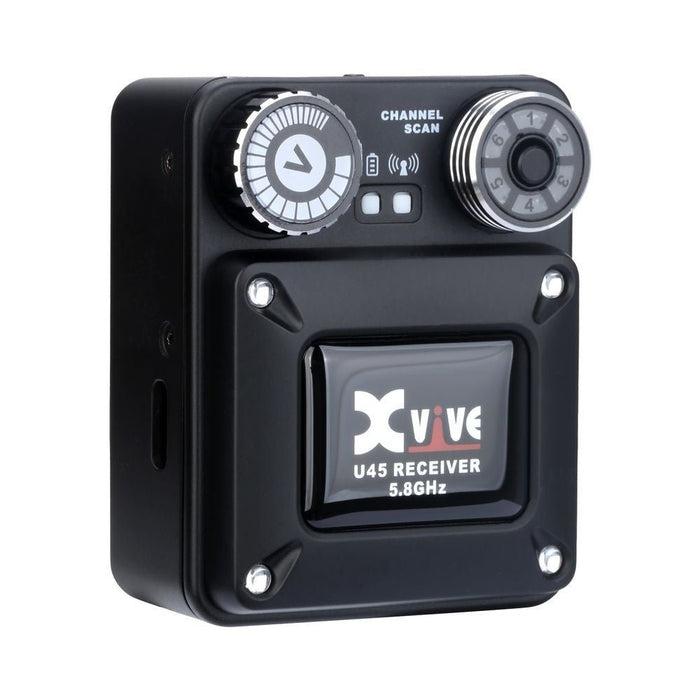 Xvive U45 Wireless In Ear Monitoring System 5.8GHz (Black) (352638) - Gsus4