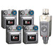 Xvive U4R4 Wireless In Ear Monitor System w/ 4 Receivers (352569) - Gsus4
