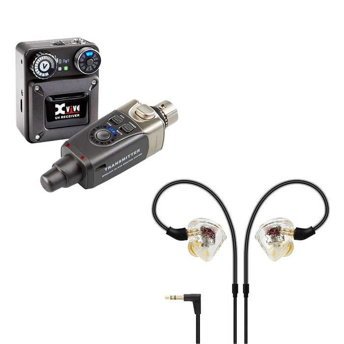 Xvive U4T9 Wireless In Ear Monitoring System w/ T9 In - Ear Monitors (352564) - Gsus4