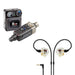 Xvive U4T9 Wireless In Ear Monitoring System w/ T9 In - Ear Monitors (352564) - Gsus4
