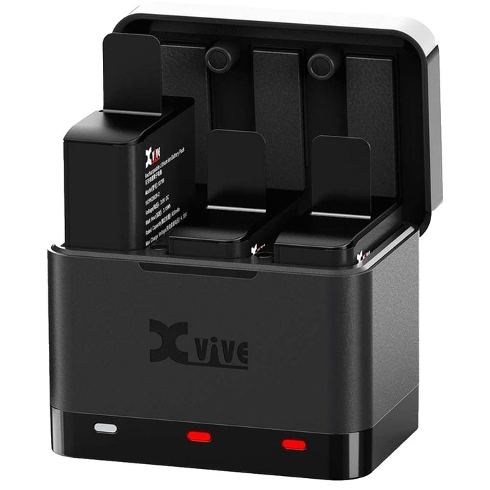Xvive U5C 3-Piece Battery & Battery Charging Kit for U5 Wireless System (352573) - Gsus4