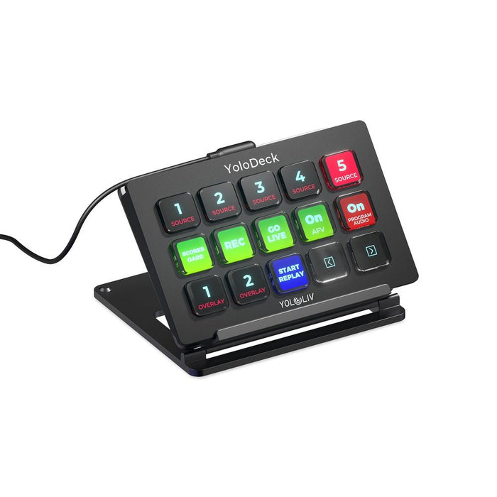 YoloLiv | Streaming Deck | for YoloBox Ultra - 15 Customisable Buttons (YoloDeck) - Gsus4