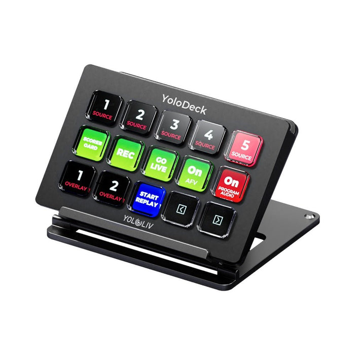 YoloLiv | Streaming Deck | for YoloBox Ultra - 15 Customisable Buttons (YoloDeck) - Gsus4