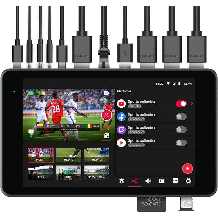 YoloLiv | YoloBox PRO | All - in - One Portable Multi - Camera Monitor Switcher (YololivPro) - Gsus4