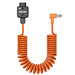ZGCINE | DT - DCL | D - Tap to DC Power Cable | Coiled Braided Cable | 60 - 100cm (DT-DCL) - Gsus4