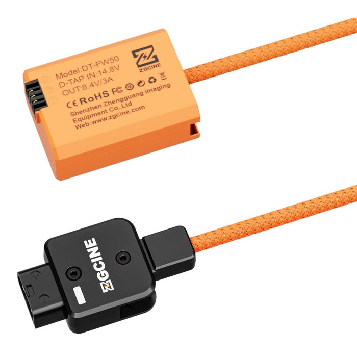 ZGCINE | DT - FW50 | D - Tap to Sony NP - FW50 | Dummy Battery Cable | 60cm (DT-FW50) - Gsus4