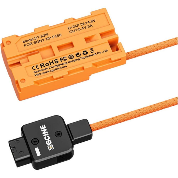 ZGCINE | DT - NPF | D - Tap to Sony NP - F550/570 | Dummy Battery Cable | 60cm (DT-NPF) - Gsus4