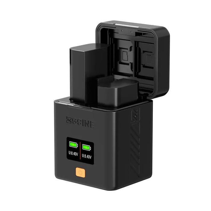 ZGCine | PS - BLK22 | Dual Charging Case | For Panasonic LUMIX DMW - BLK22 Battery | USB - C PD Input (PS-BLK22) - Gsus4