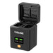 ZGCINE | PS - FW50 | Dual Charging Case | For Sony NP - FW50 Battery | USB - C PD Input (PS-FW50) - Gsus4