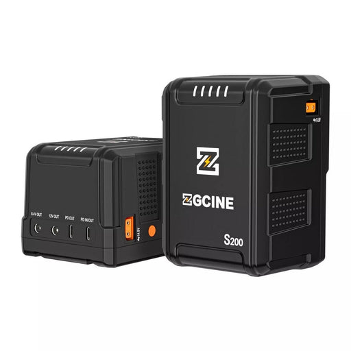 ZGCINE | S200 | 200W V - Mount Battery w/ Multi - Output Ports (ZG-S200) - Gsus4