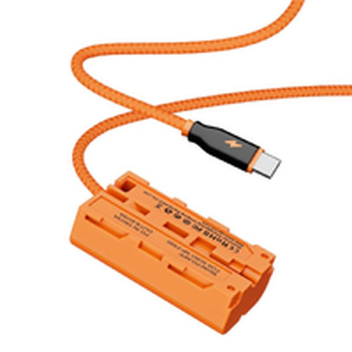 ZGCINE USB - C to Sony NP - F550/570 Dummy Battery Cable 60cm (PD-NPF) - Gsus4