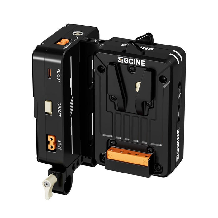ZGCINE | VM - HS2 | Hot Swap / Shark Fin Dual Micro V Mount Battery Plate (VM-HS2) - Gsus4