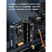 ZGCINE | VM - HS2 | Hot Swap / Shark Fin Dual Micro V Mount Battery Plate (VM-HS2) - Gsus4