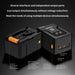 ZGCine | ZG - V99PRO | 99W V - Mount Battery | w/ PD100W, Multi - Ports & Smart Display (ZG-V99Pro-O) - Gsus4