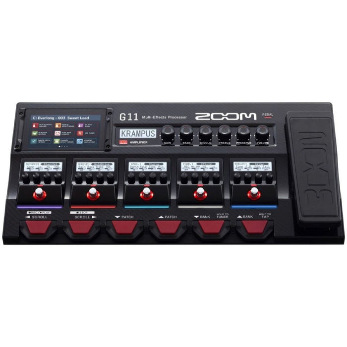 Zoom | G11 Guitar Multi - Effects & Amp Simulation | w/ IR Loader (FXM080) - Gsus4