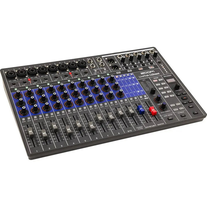 Zoom | LiveTrak L12Next | 12 Ch Digital Mixer & 32Bit Float Multitrack Recorder (FXR016N) - Gsus4