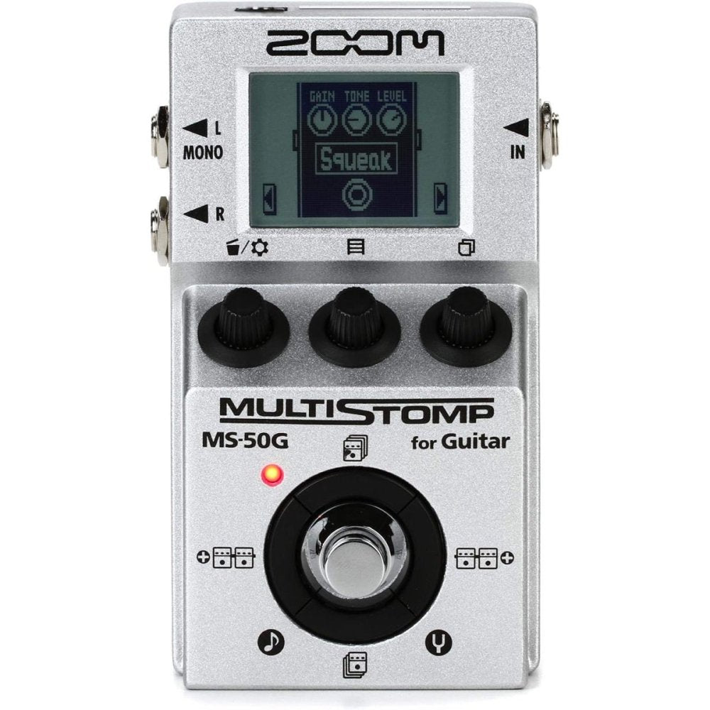Zoom MS-50G V3 MultiStomp Multi-Effects Processor Pedal - Gsus4