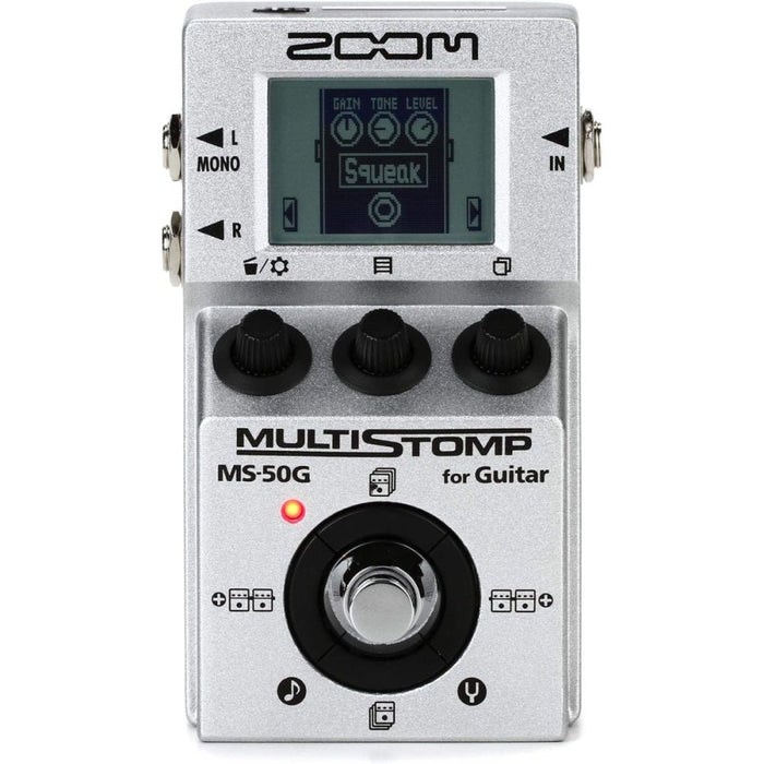 Zoom | MS - 50G V3 | MultiStomp | Multi - Effects Processor Pedal (FXM105) - Gsus4
